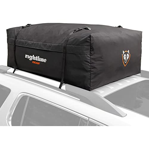 3 车顶行李箱，容积 18 立方英尺，防水设计，可附着在车顶行李架上或无需行李架。