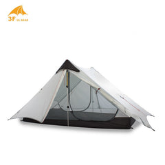 2人 / 1人 户外超轻野营帐篷，适用于3季 / 4季 专业级别15D硅尼龙无杆帐篷