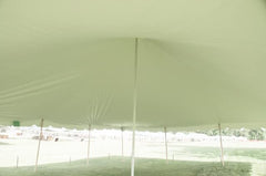 30-Foot by 60-Foot White Sectional Pole Tent, Commercial Canopy Heavy Duty 18-Ounce Vinyl for Parties, Weddings, and Events