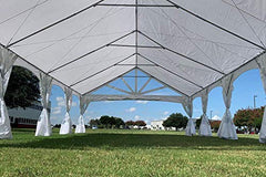 Delta 40'x20' PE Marquee - Heavy Duty Large Party Wedding Canopy Tent Gazebo Shelter w Storage Bags Canopies