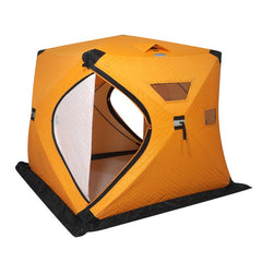 2-3 Person Use Automatic Ice Fishing Tent Cotton Thickened Winter Tents Outdoor Camping Warm Snow-proof Cold Protection Tent
