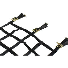 Safespan Heavy Duty Adjustable Cargo Net | 42" x 82" with E-Track Fittings & Ratchets
