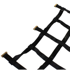 Safespan Heavy Duty Adjustable Cargo Net | 42" x 82" with E-Track Fittings & Ratchets