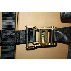 Safespan Heavy Duty Adjustable Cargo Net | 42" x 82" with E-Track Fittings & Ratchets