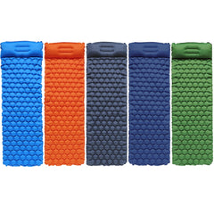 Camping Sleeping Pad Inflatable Air Mattress Outdoor Picnic Beach Cushion Air Cushion Sleeping Mat Damp Proof Waterproof Pad