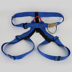 Professional Outdoor Sports Safety Belt Rock Climbing Harness Waist Support Half Body Harness Aerial Survival Equipment