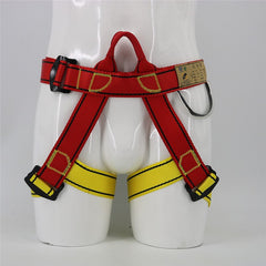 Professional Outdoor Sports Safety Belt Rock Climbing Harness Waist Support Half Body Harness Aerial Survival Equipment