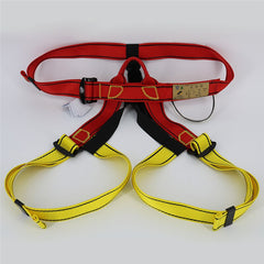 Professional Outdoor Sports Safety Belt Rock Climbing Harness Waist Support Half Body Harness Aerial Survival Equipment