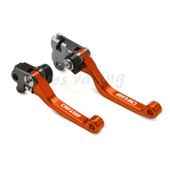 Motorcycle CNC Foldable Pivot Clutch Brake Lever Handle For HONDA CRF150F CRF230F CRF 230F 2003-2019 CRF250F 2019-2022
