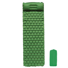 Camping Sleeping Pad Inflatable Air Mattress Outdoor Picnic Beach Cushion Air Cushion Sleeping Mat Damp Proof Waterproof Pad