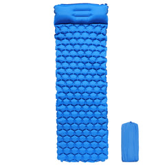 Camping Sleeping Pad Inflatable Air Mattress Outdoor Picnic Beach Cushion Air Cushion Sleeping Mat Damp Proof Waterproof Pad