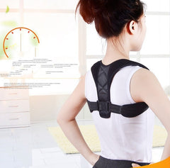 Back Posture Corrector Belt Women Men Prevent Slouching Relieve Pain Posture Straps Clavicle Support Brace Drop Shipping