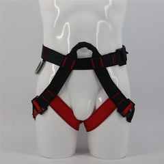 Professional Outdoor Sports Safety Belt Rock Climbing Harness Waist Support Half Body Harness Aerial Survival Equipment