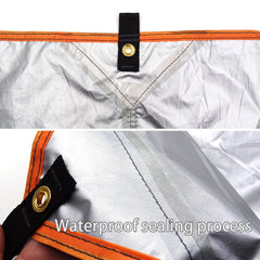 5x3m 4x3m Tarp Tent Awning Waterproof Shade Ultralight Garden Canopy Sunshade Outdoor Camping Beach Sun Shelter Hammock Rain Fly
