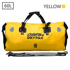 Waterproof Motorcycle Rear Tail Bag Travel Dry Bag OSAH DRYPAK Moto 40/60Liter Motorbike Luggage Backpack Motorcycle Seat Bag