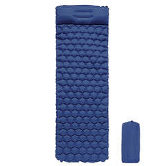 Camping Sleeping Pad Inflatable Air Mattress Outdoor Picnic Beach Cushion Air Cushion Sleeping Mat Damp Proof Waterproof Pad