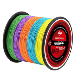 SeaKnight Brand TriPoseidon Series 4 Strands 300M PE Braided Fishing Line 8-80LB Multifilament Fishing Line Smooth Carp Fishing
