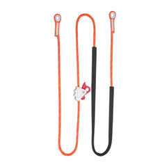 Safety Positioning Lanyard with Sturdy Rope, Adjustable Restraint Harness Rope for Rock/Tree Climbing, Fall Protect
