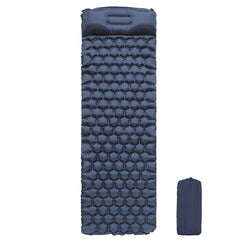 Camping Sleeping Pad Inflatable Air Mattress Outdoor Picnic Beach Cushion Air Cushion Sleeping Mat Damp Proof Waterproof Pad