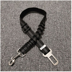 Upgraded Adjustable Dog Seat Belt Dog Car Seatbelt Harness Leads Elastic Reflective Safety Rope Pet Dog Cat Supplies