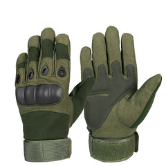 OZERO Motorcycle Breathable Full Finger Military Glove Non-slip Outdoor Racing Sport Glove Motocross Protective Glove Men Women
