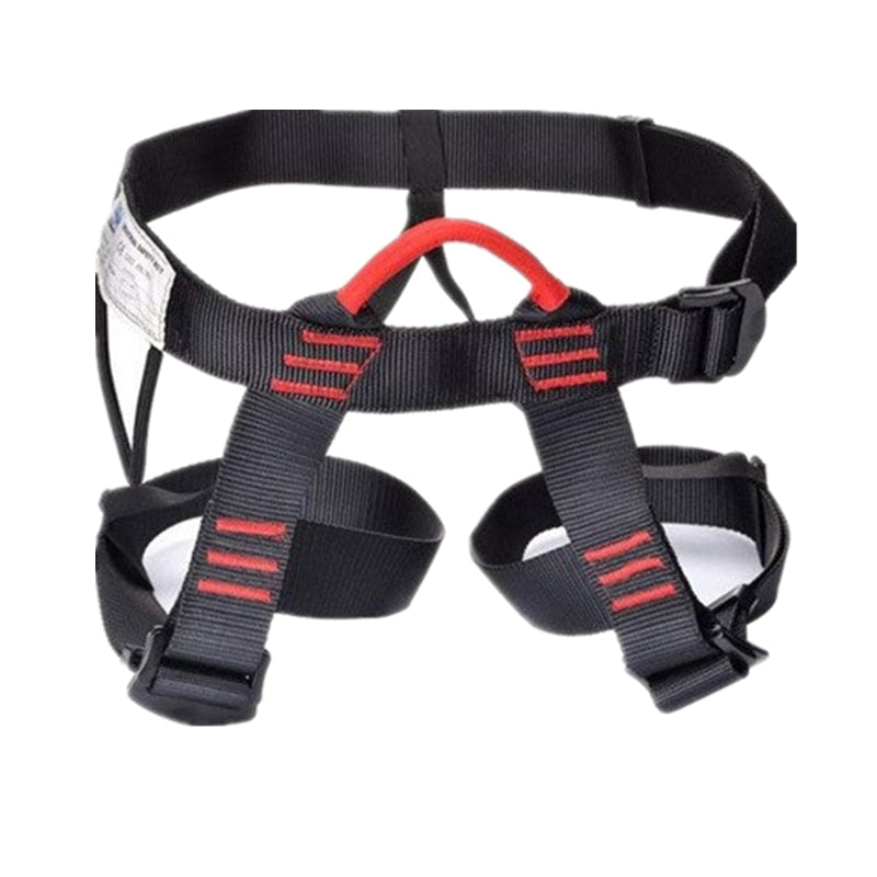 Camping Safety Belt 25KN Outdoor Rock Climbing Outdoor Expand Training Half Body Harness Protective Supplies Survival Equipment