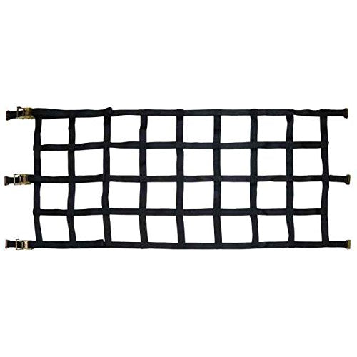 Safespan Heavy Duty Adjustable Cargo Net | 42" x 82" with E-Track Fittings & Ratchets
