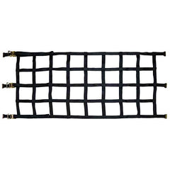 Safespan Heavy Duty Adjustable Cargo Net | 42" x 82" with E-Track Fittings & Ratchets