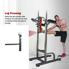 FITNESS STATION, PULL-UP TOWER, MULTIFUNCTIONAL, BODYBUILDING, HOME TRAINING, HIGH QUALITY STEEL, SHIPPING FROM EUROPE